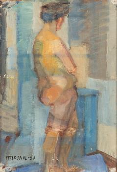 Peter Dahl, Standing model.