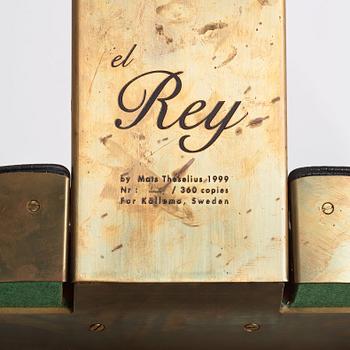 Mats Theselius, an 'el Rey' easy chair, ed. 74/360, Källemo, Sweden post 1999.