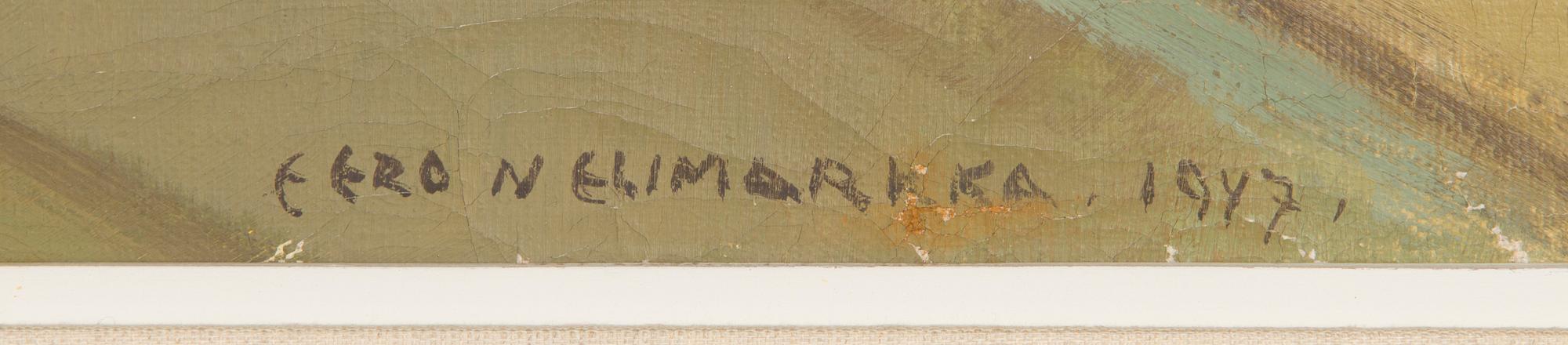 Eero Nelimarkka, Sisäkuva.