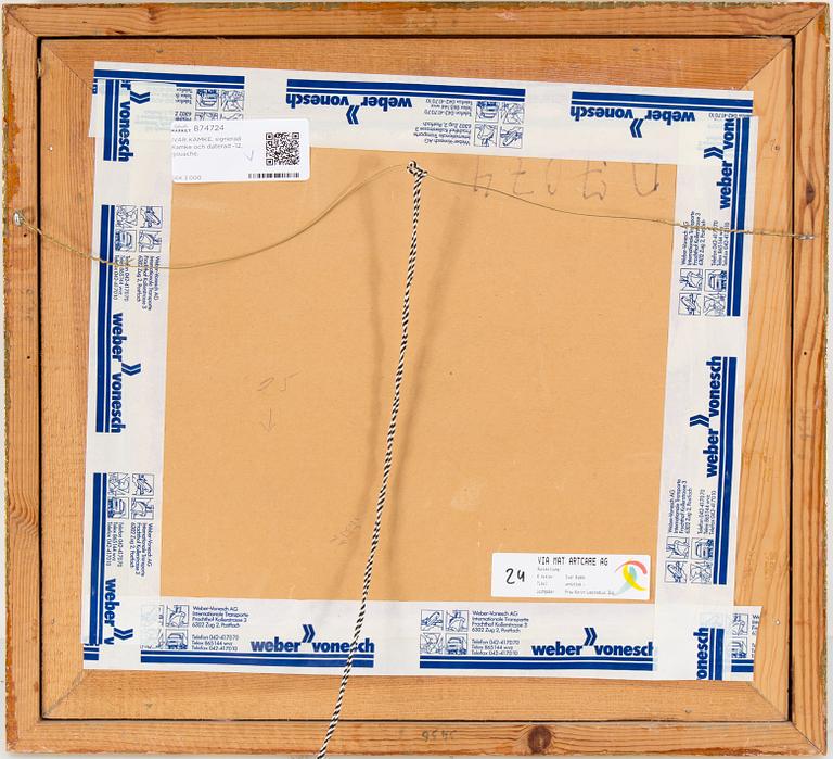 IVAR KAMKE, signerad Kamke och daterad -12, gouache.