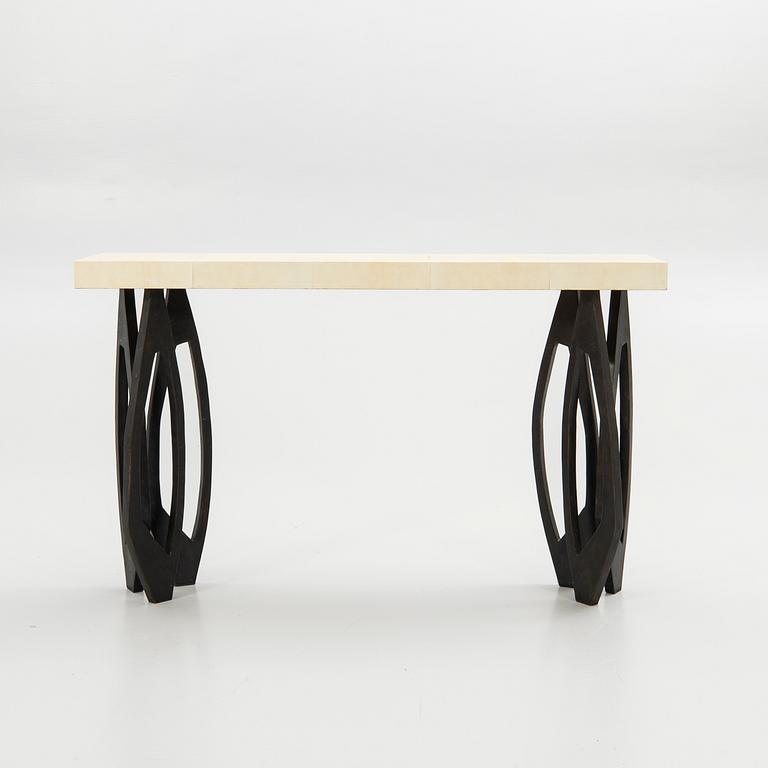 Ria & Youri Augousti, konsolbord, " Lily console", R&Y Augousti, Frankrike, 1900-talets slut.