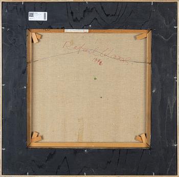 Rafael Wardi, oil on canvas, signed and dated 1976 verso.