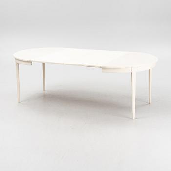 Carl Malmsten, a 'Herrgården' dining table and four 'Ulfåsa' chairs, second half of the 20th Century.