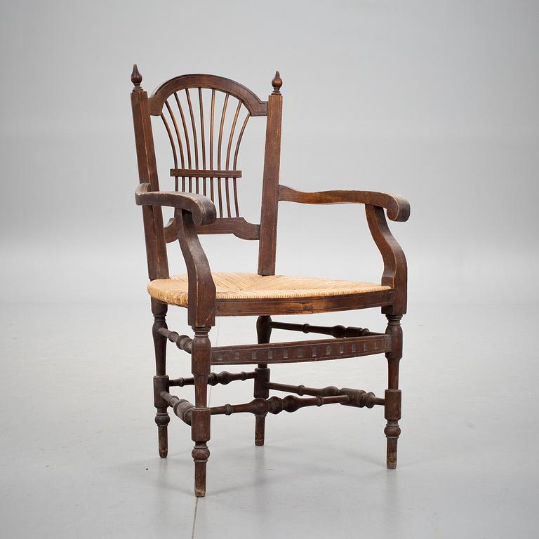 KARMSTOL, troligen Frankrike 1800-tal.