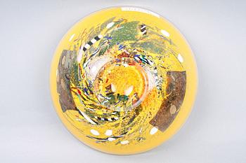 SKÅL, glas, Bertil Vallien, Kosta Boda Artist Collection, sign o numr 51372.