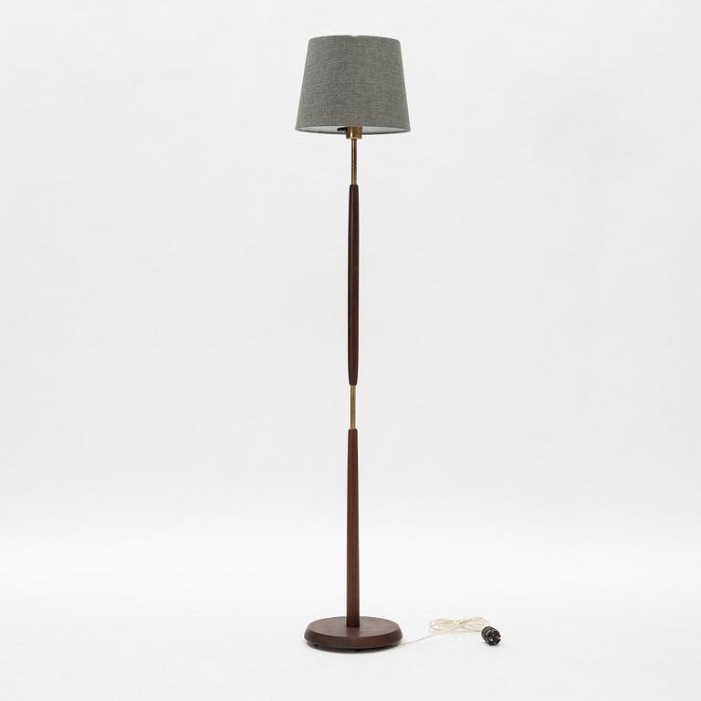 A 1950's/60's floor lamp, Nybro Armaturfabrik, Sweden.