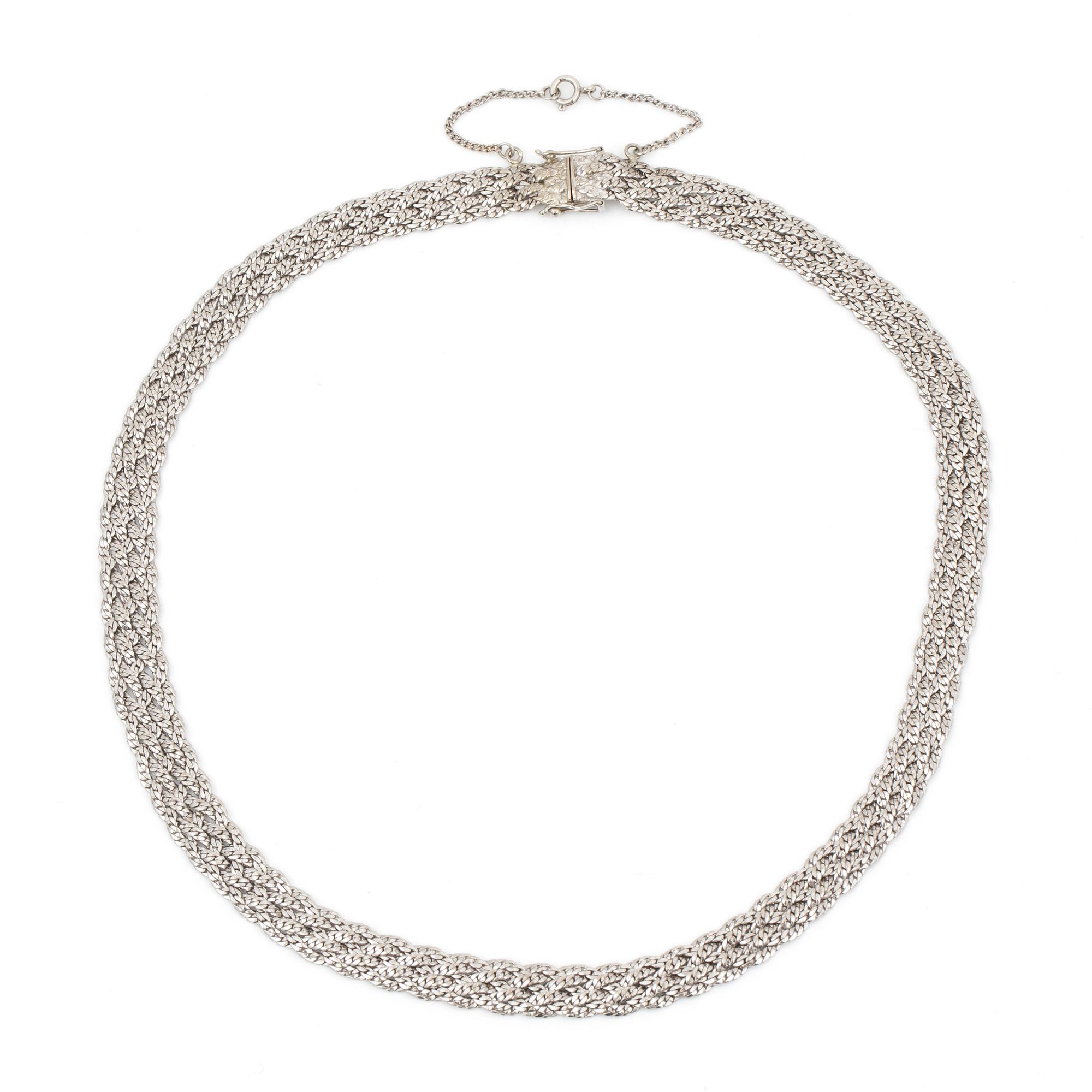 COLLIER, vävd pansarlänk.