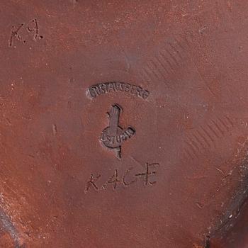 Wilhelm Kåge, a "Farsta" stoneware vase, Gustavsberg Studio 1960.