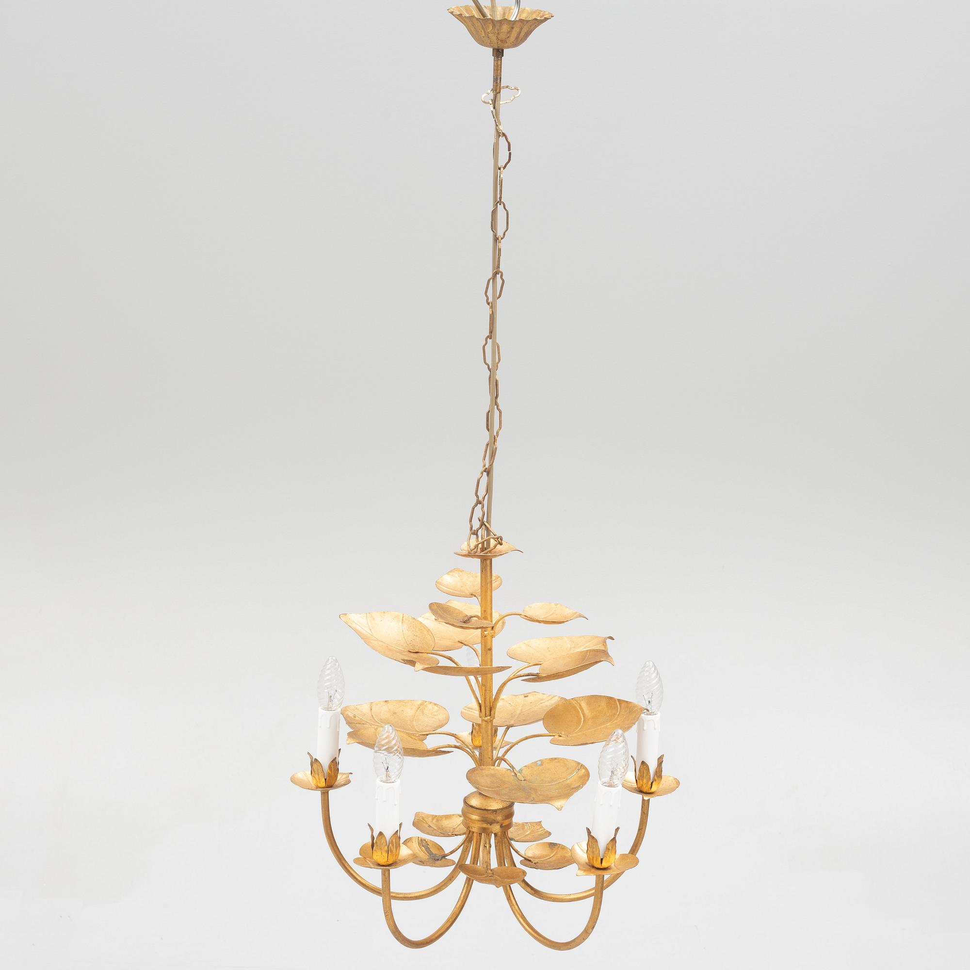 Taklampa, troligen Italien, 1900-talets andra hälft.