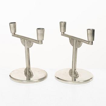 Candle holders a pair, KE & Co. 1935.