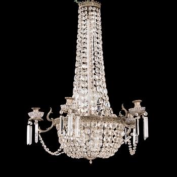 A chandelier from the early 20th Century.