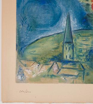 Marc Chagall Efter, "Les Coquelicots".