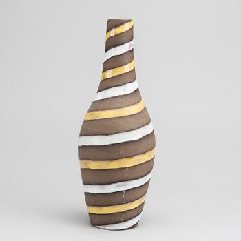 INGRID ATTERBERG, a stoneware Upsala Ekeby "Spiral" vase. 1950's.