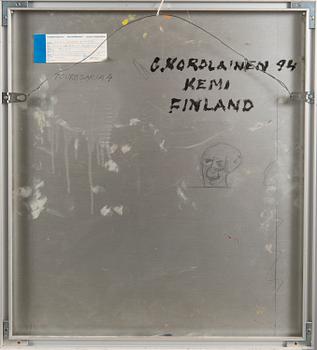 OLAVI KOROLAINEN, akryl på aluminium, signerad och daterad -94.