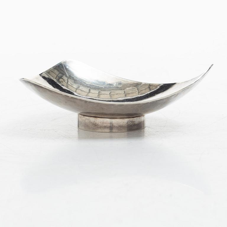 Rey Urban, Ashtray, sterling silver, Stockholm 1956.