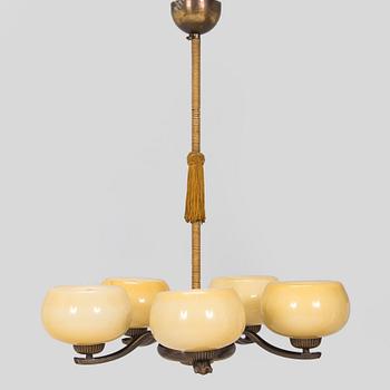 Paavo Tynell, A 1930s ceiling light for Taito, Finland.