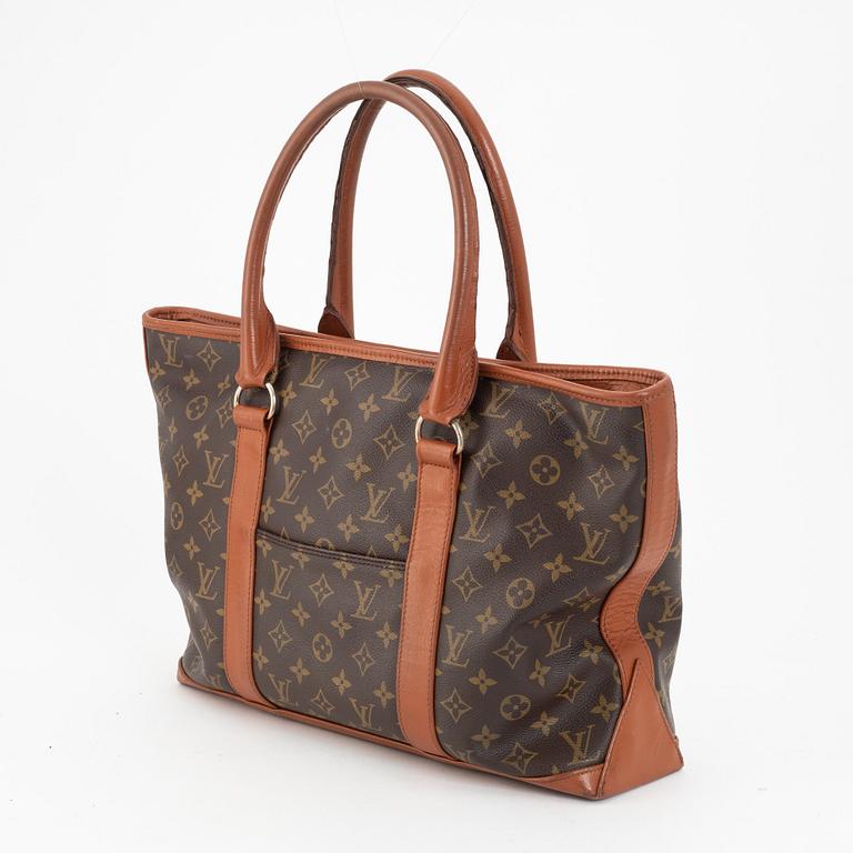 Louis Vuitton, a monogram canvas tote bag, 1970's.