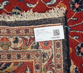 GALLERIMATTA, old, Keshan/sarouk, ca 426 x 80 cm.