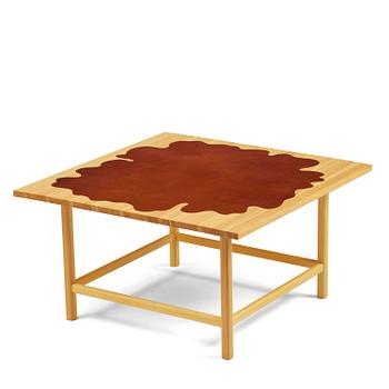102. Mathieu Gustafsson, a prototype coffee table, "Slab", executed by cabinetmaker Markus Karlbom, Burhult, 2024.