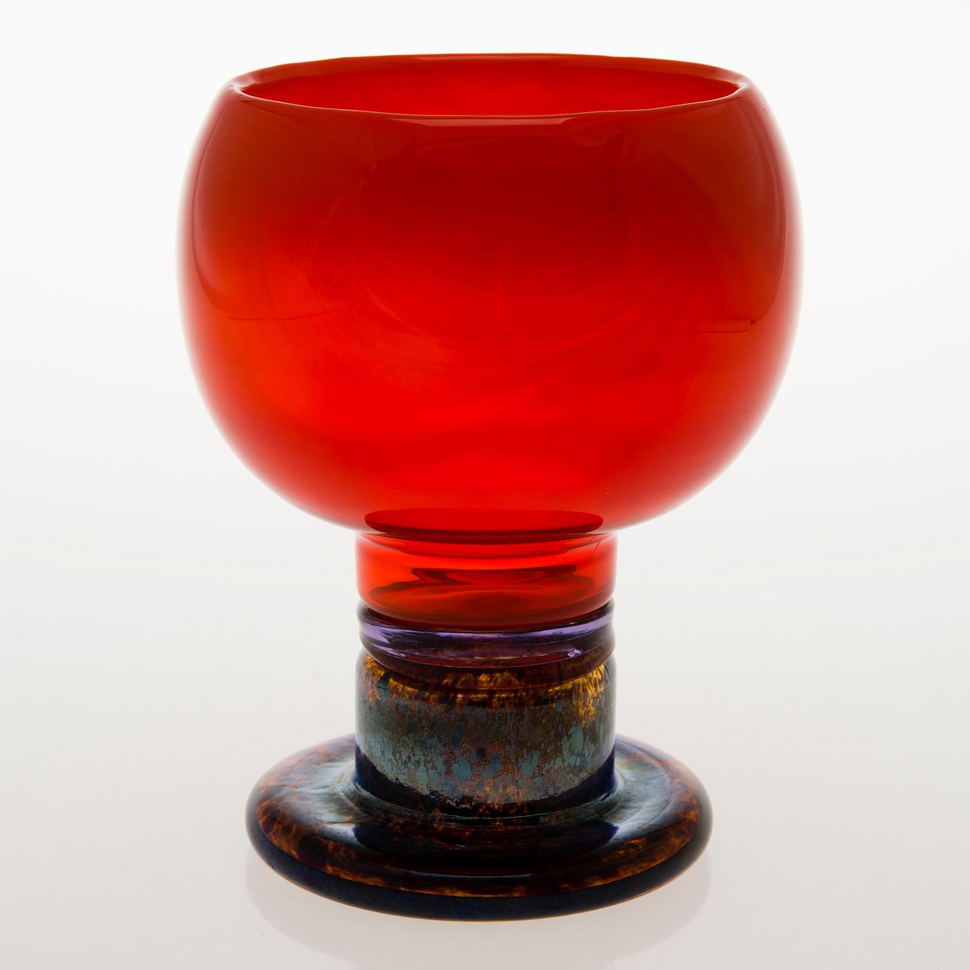 KAJ FRANCK, pokaali, signeerattu Kaj Franck Nuutajärvi Notsjö.