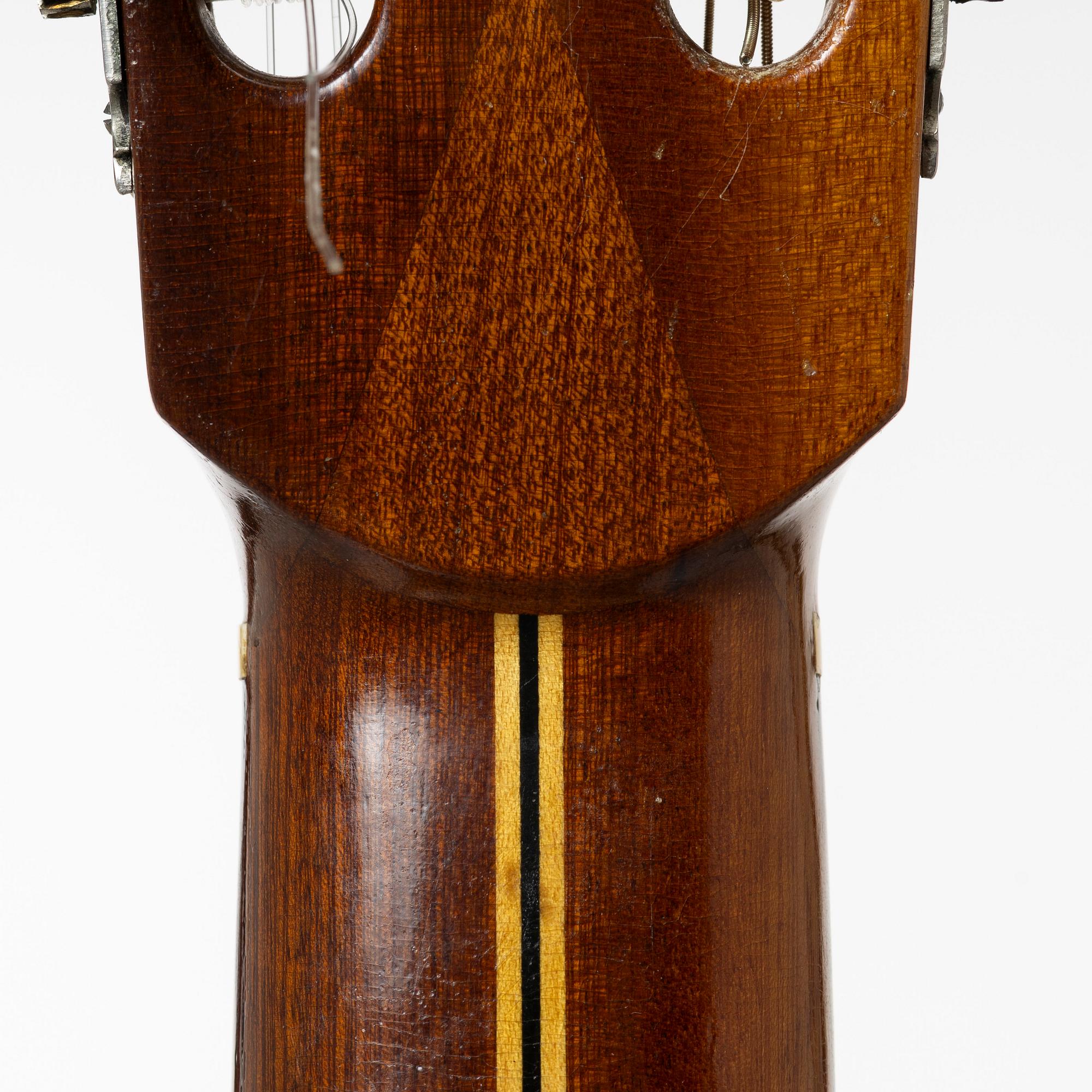 Franz Mettal, acoustic guitar, 1959, Czechoslovakia.