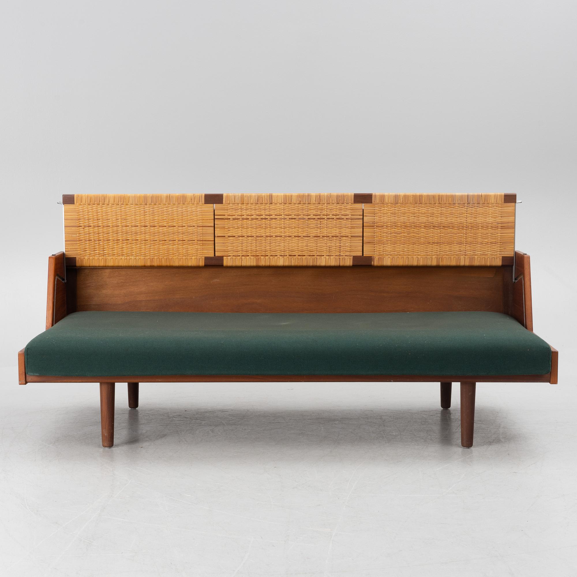 Hans J. Wegner, sofa bed/daybed, Getama, Gedsted, Denmark.