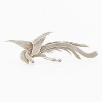 Wiwen Nilsson, Brooch sterling silver, Lund 1970.