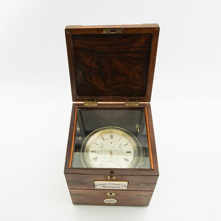 Thomas Mercer, skeppskronometer, no. 2769, 1800-talets senare del.