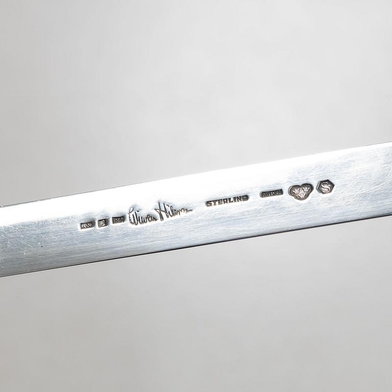 Wiwen Nilsson, Letter opener, sterling silver, Anders Nilsson, Lund 1963.