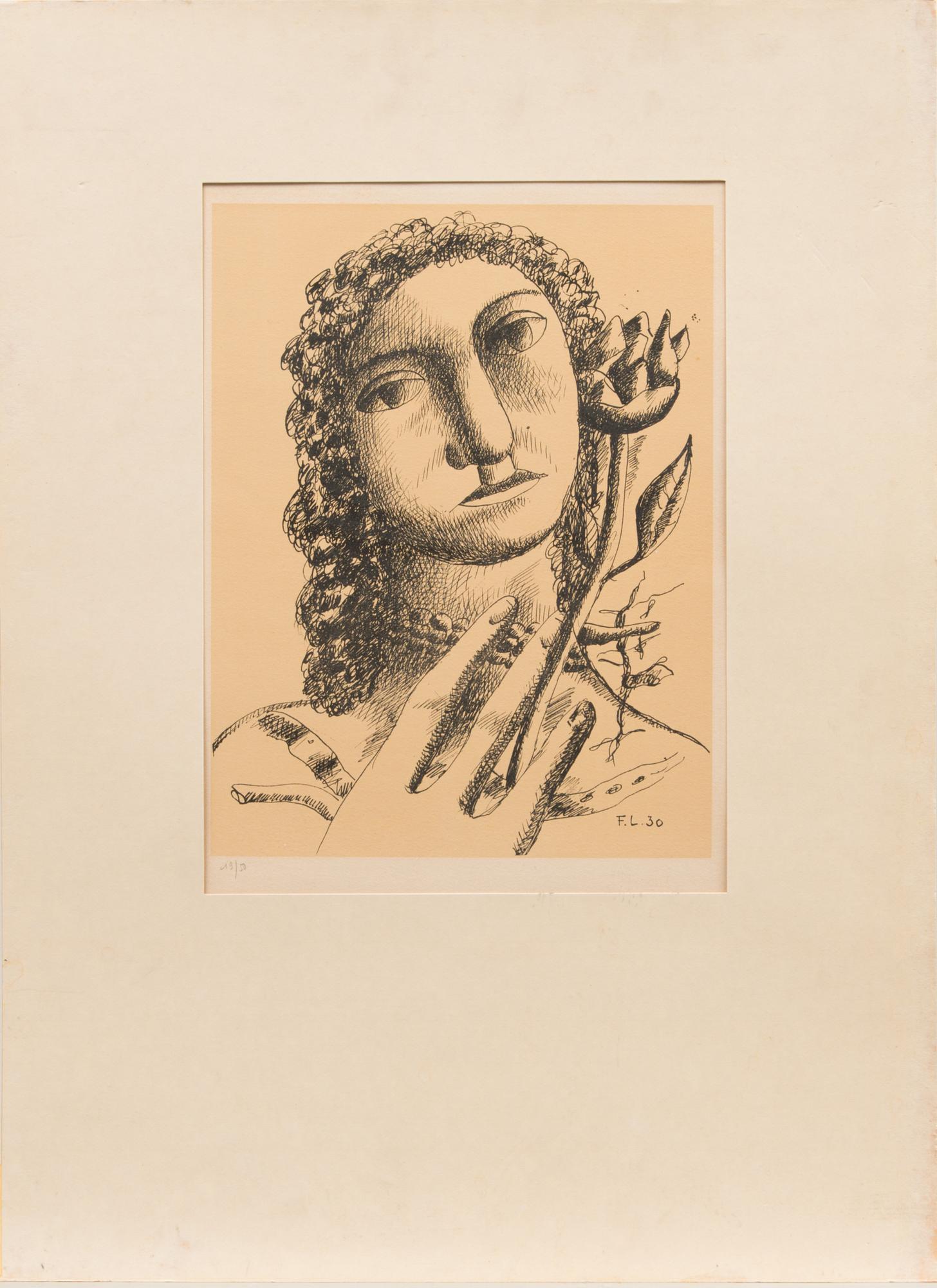 FERNAND LÉGER, after, lithograph, marked 49/50.