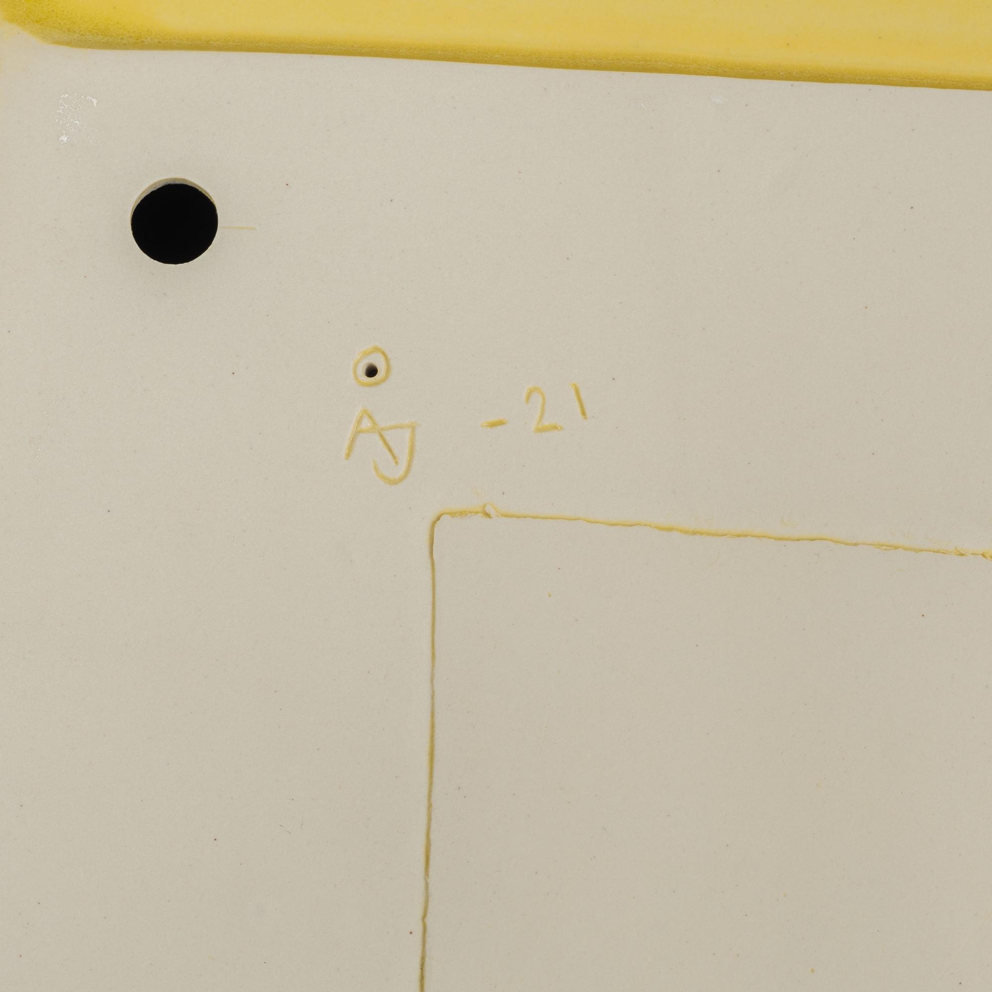 Åsa Johansson, skulpturer, 2 st "Sunny Day, Sunny Cubes", 2021.