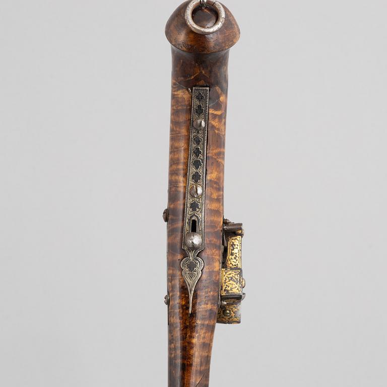 Snaphaunce pistol, Caucasus, circa 1800.