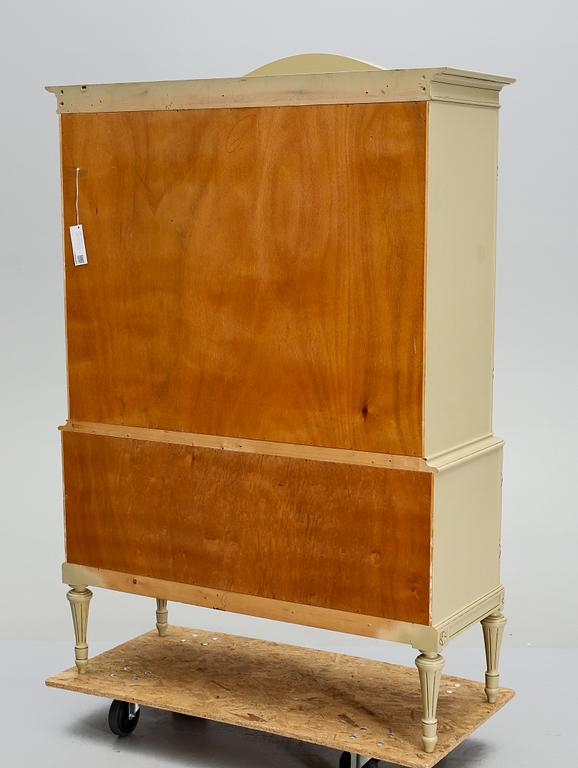 SKÅP, gustaviansk stil, Alsterbro möbeltillverkning, 1900-talets andra hälft.