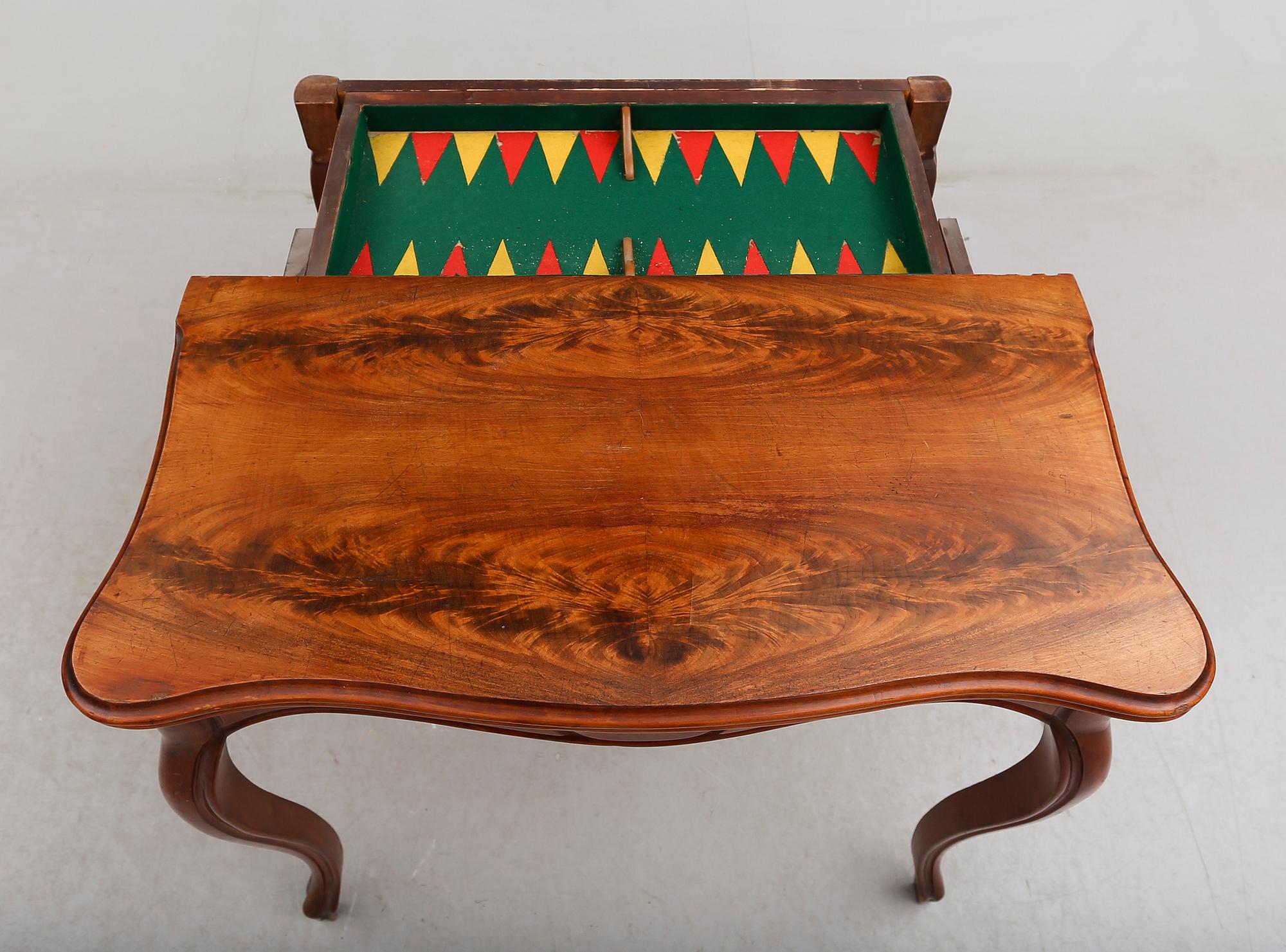 SPELBORD, 1800-talets andra hälft.