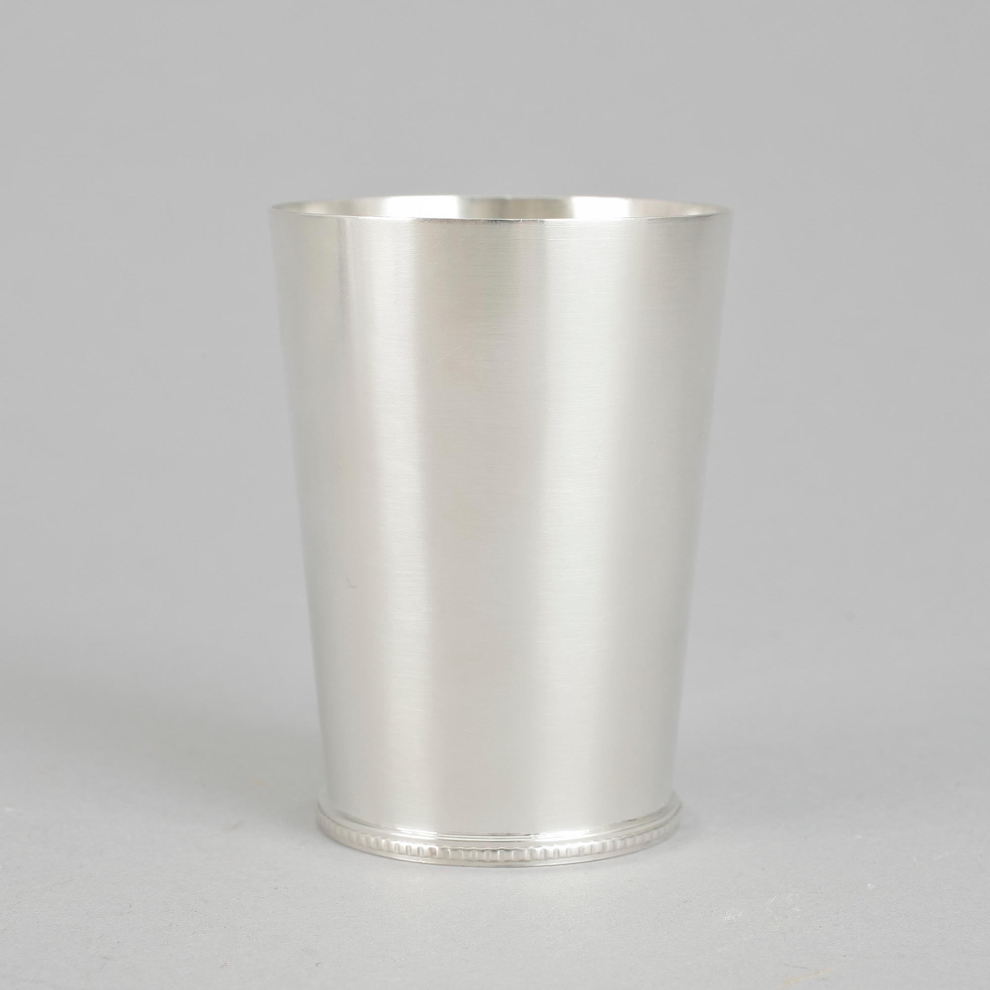 BÄGARE, silver, Wiwen Nilsson, Lund, 1947, vikt ca 131g.