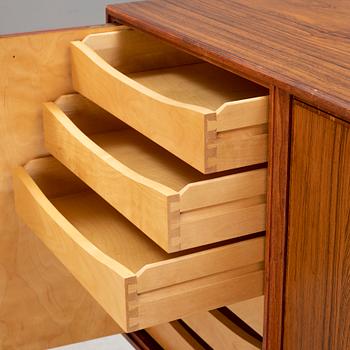 A 'Cortina' rosewood sideboard by Svante Skogh, Seffle Möbelfabrik, Sweden, 1950's/60's.