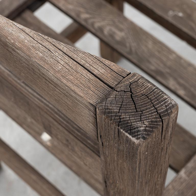 Elsa Stackelberg, a table and four chairs, Fri Form, Sweden, second half of the 20th century.