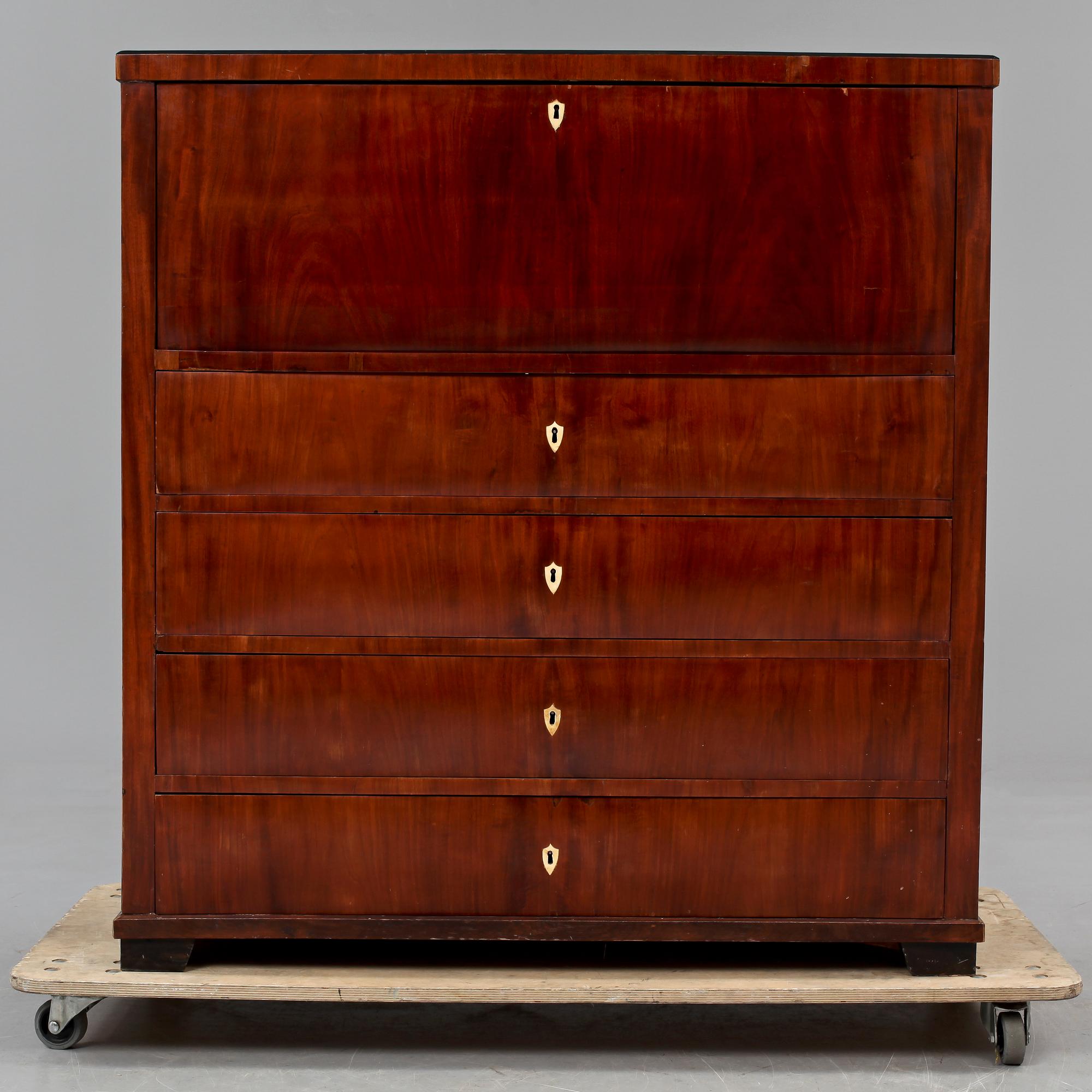 SKRIVBYRÅ, 1800-talets mitt.