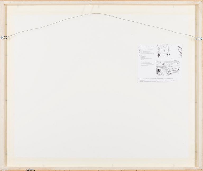 SALVADOR DALÍ, heliografi, signerad, numrerad 6/350.