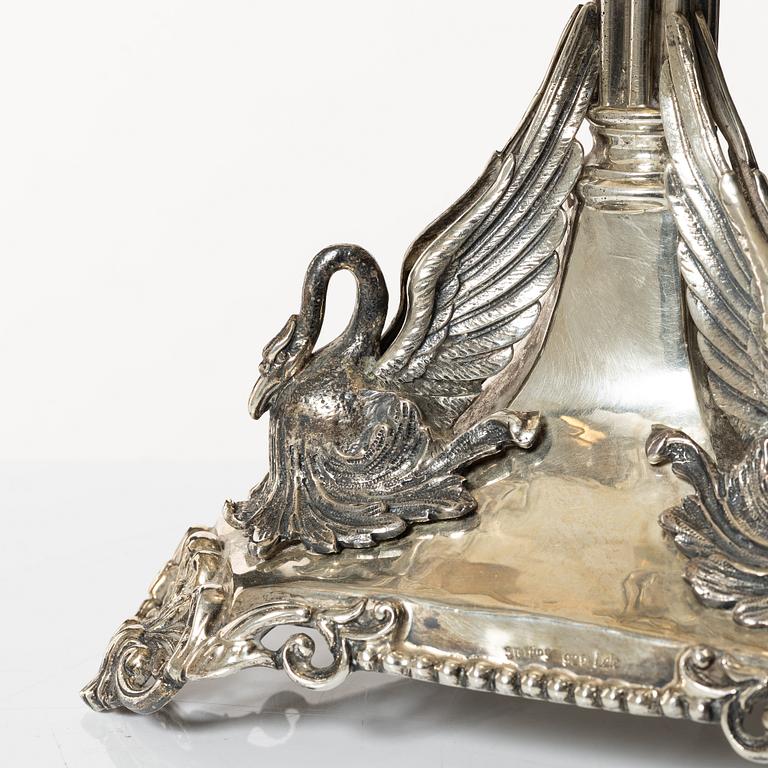 Praktskål, sterlingsilver, 1900-tal.