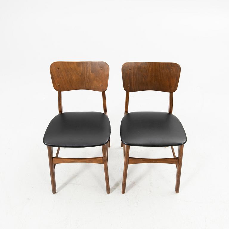 Ib Kofod-Larsen, chairs, a pair, Denmark, mid-20th century.