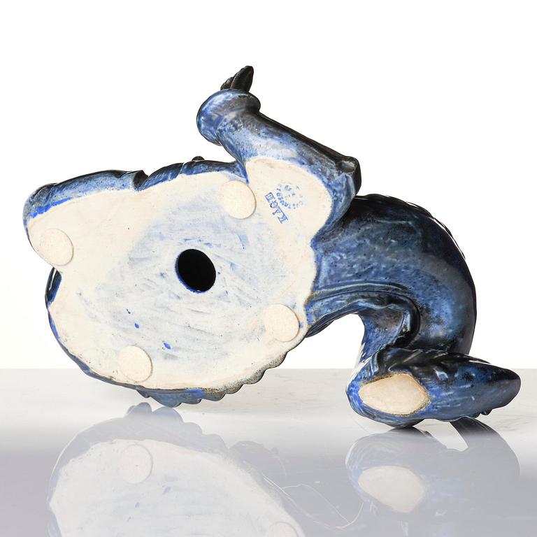 Wilhelm Kåge, a stoneware sculpture of a dragon, Gustavsberg, 1939.