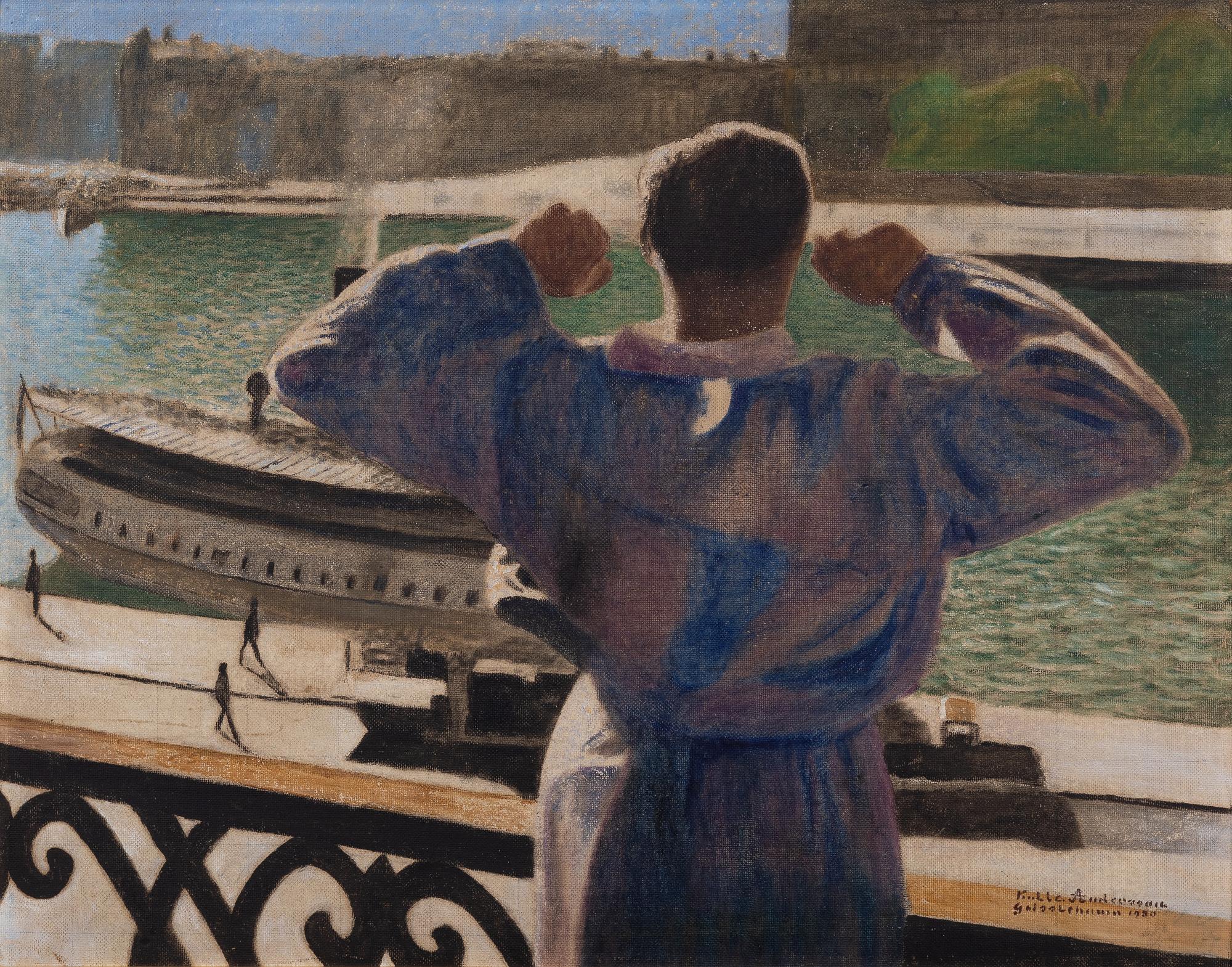 Karl "Xylografen" Andersson, View from the Grand Hotel.