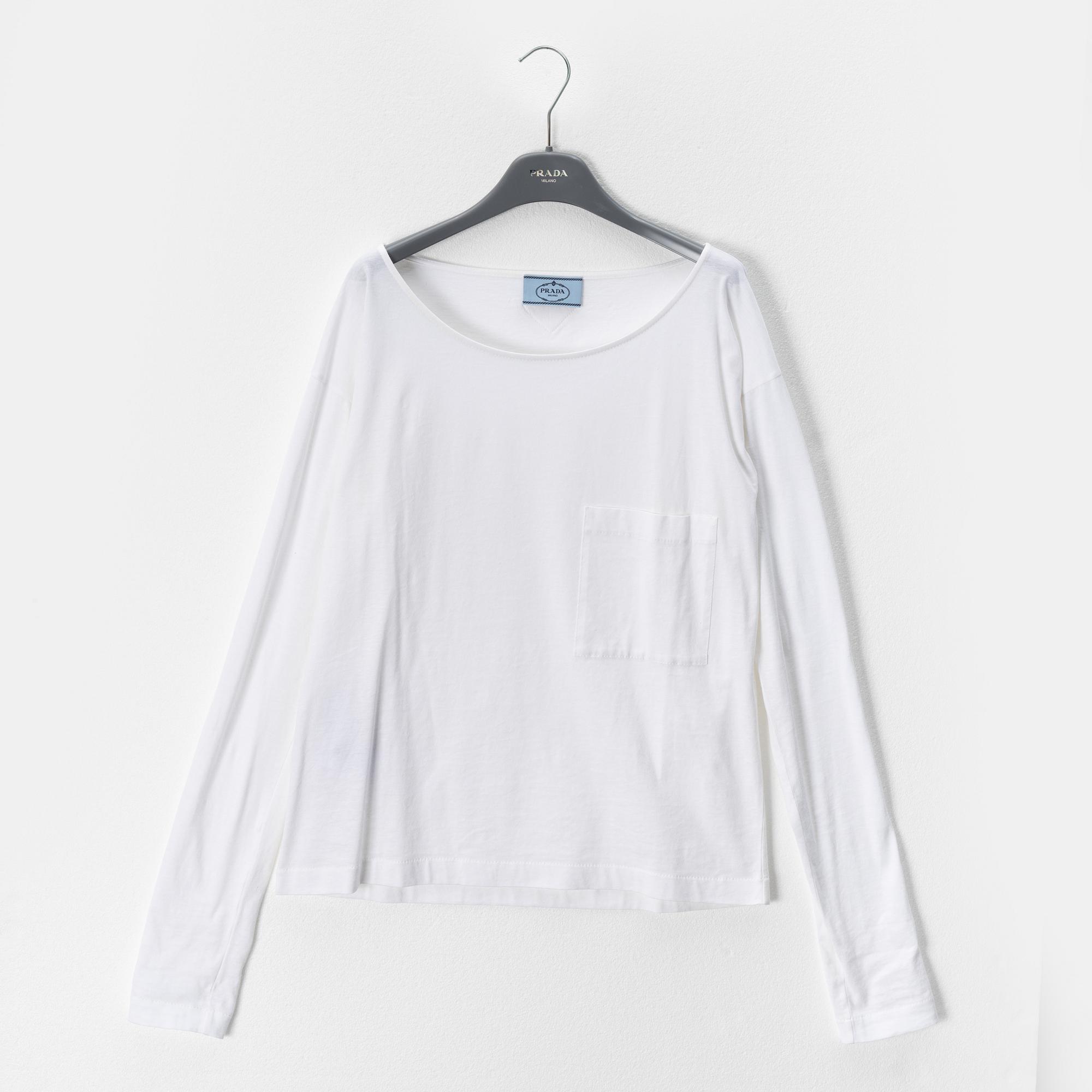 Prada, two cotton tops, size XS.
