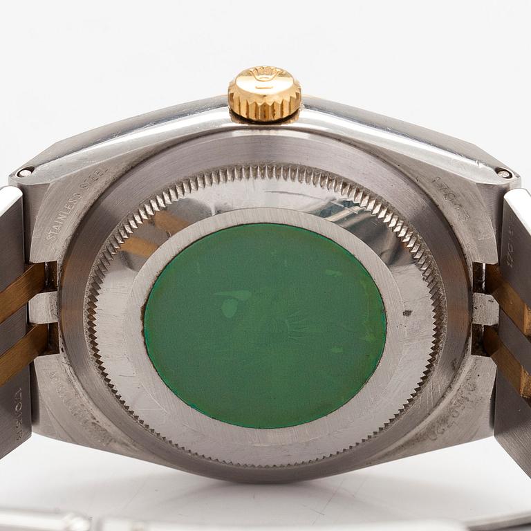 Rolex, Oysterquartz, Datejust, "Diamond Dial", wristwatch, 36 mm.