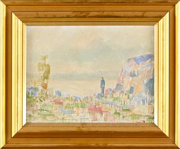 RAGNAR FALK, olja på duk, signerad.