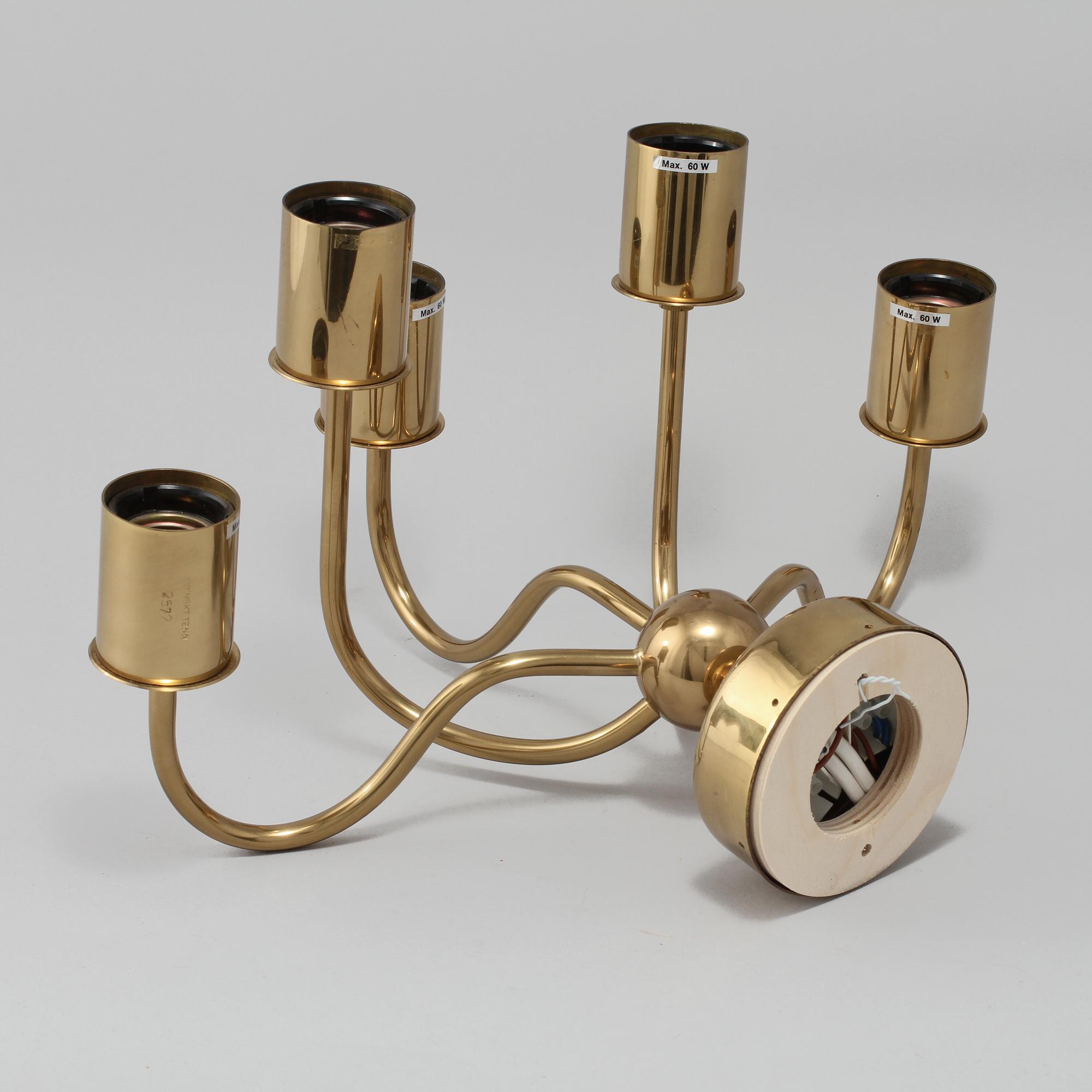 VÄGGLAMPA, modell 2572, Josef Frank för Firma Svenskt Tenn, 1970-tal.