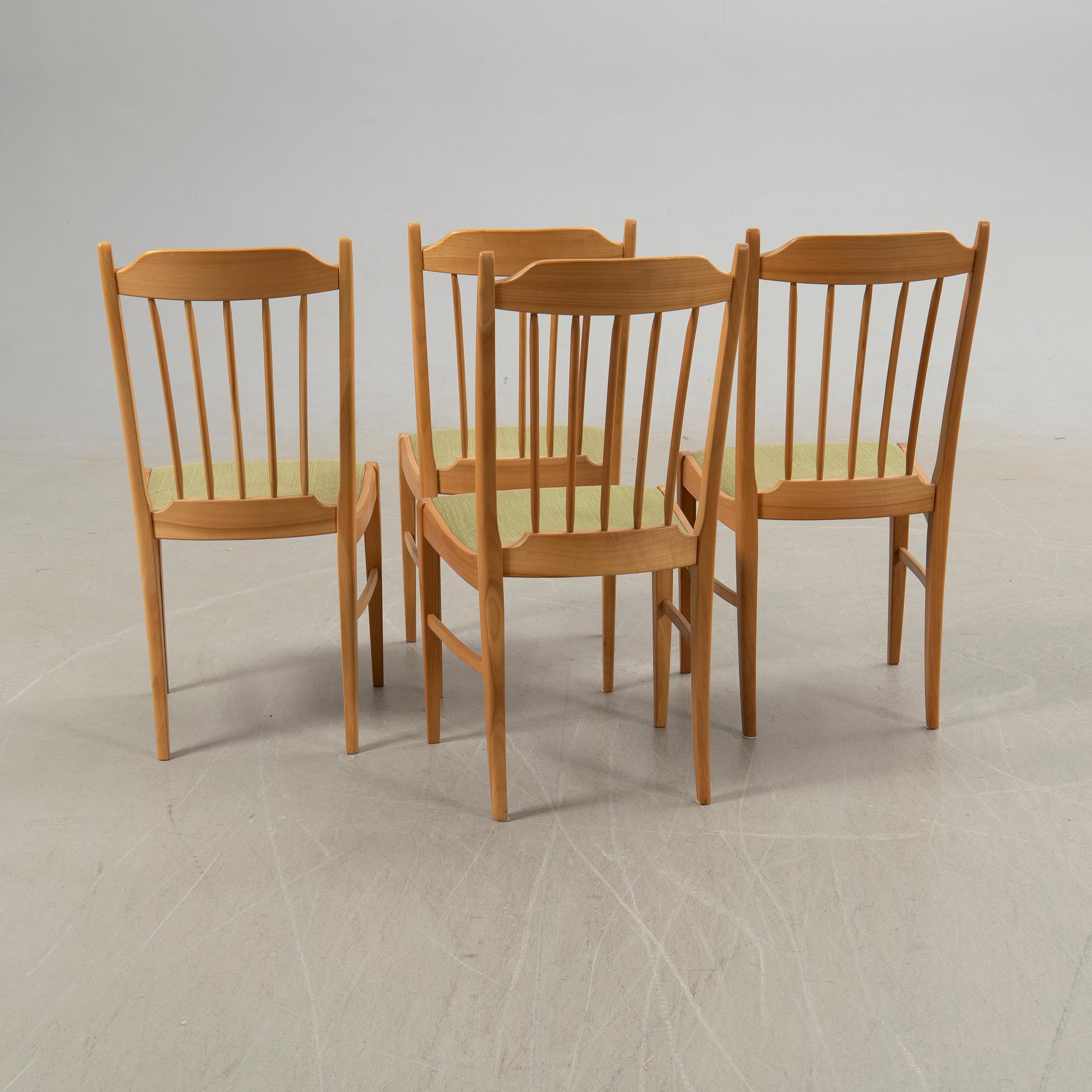 Carl Malmsten, dining group, 5 pieces, Åfors Furniture Factory.