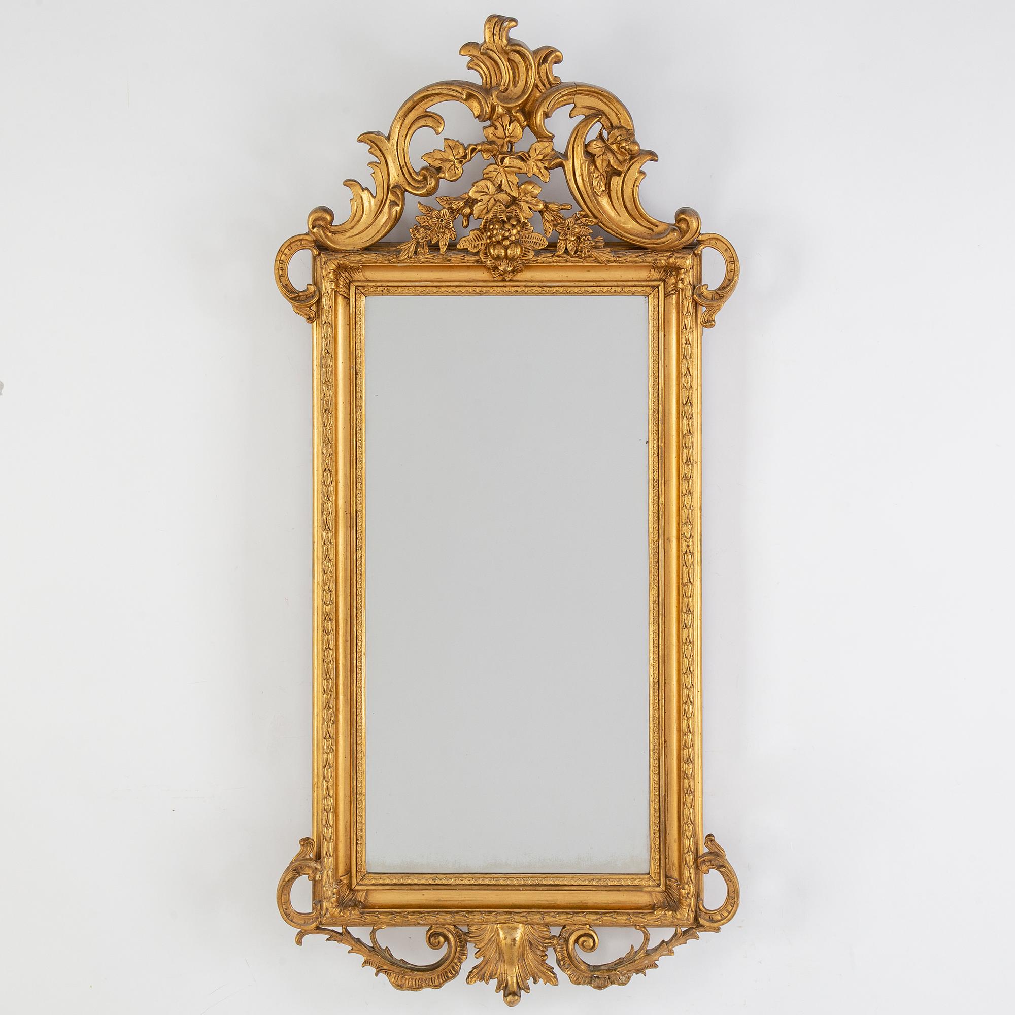 SPEGEL, rokokostil, 1800-talets slut.