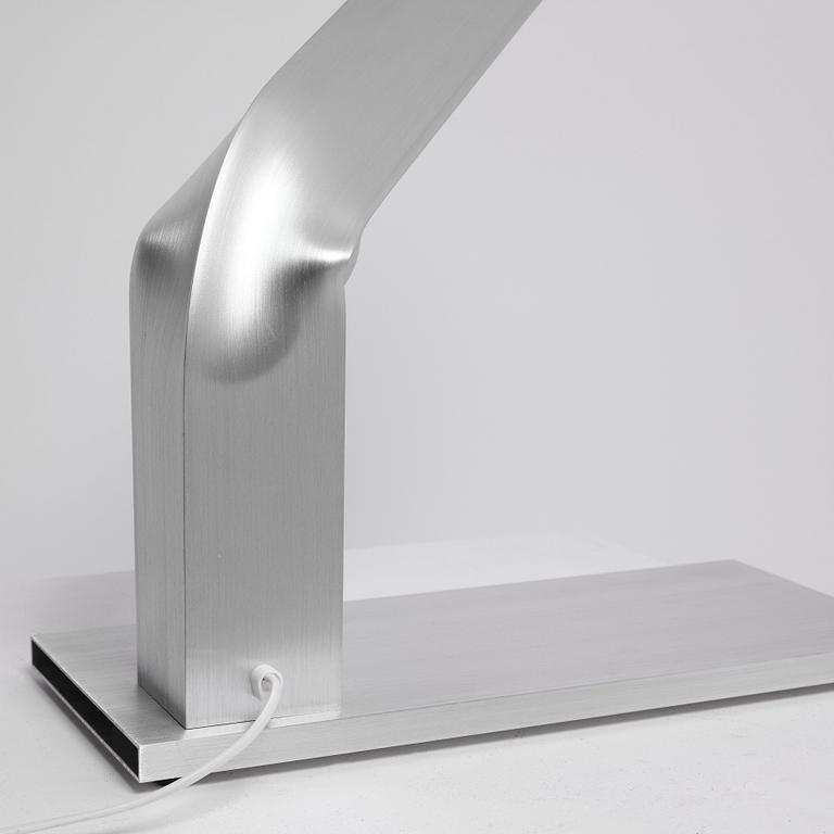 David Taylor, a unique table lamp, "Aluminium Table Lamp (Bold)", Studio Mellösaverken, Sweden, 2025.